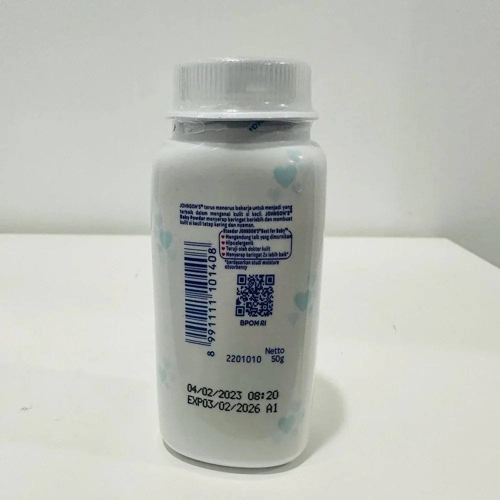 X4 MINI Johnson's Baby Powder Silky Soft Skin W/ Talc Hypoallergenic 1.8oz (50g)